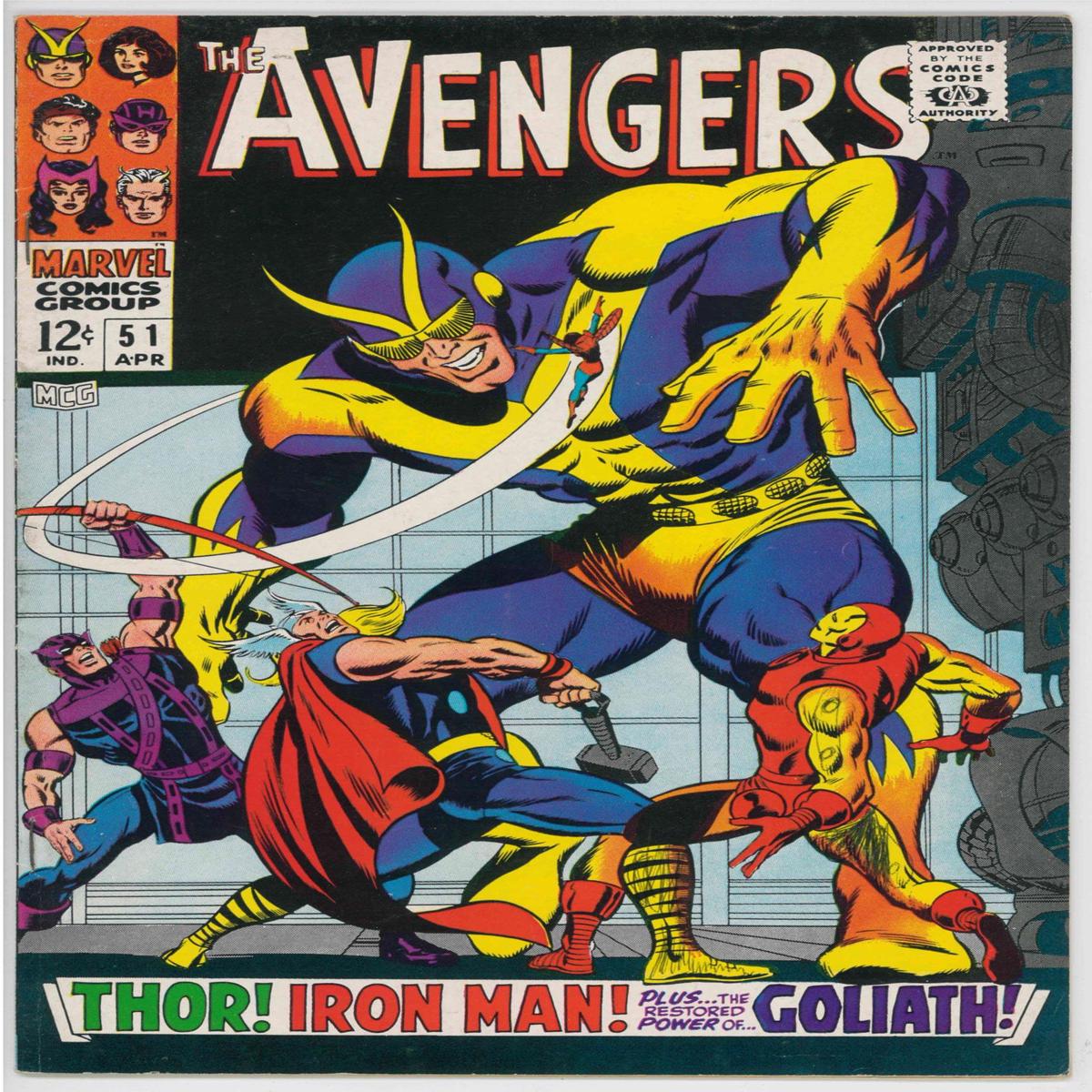 AVENGERS (1963) #51 (VF)