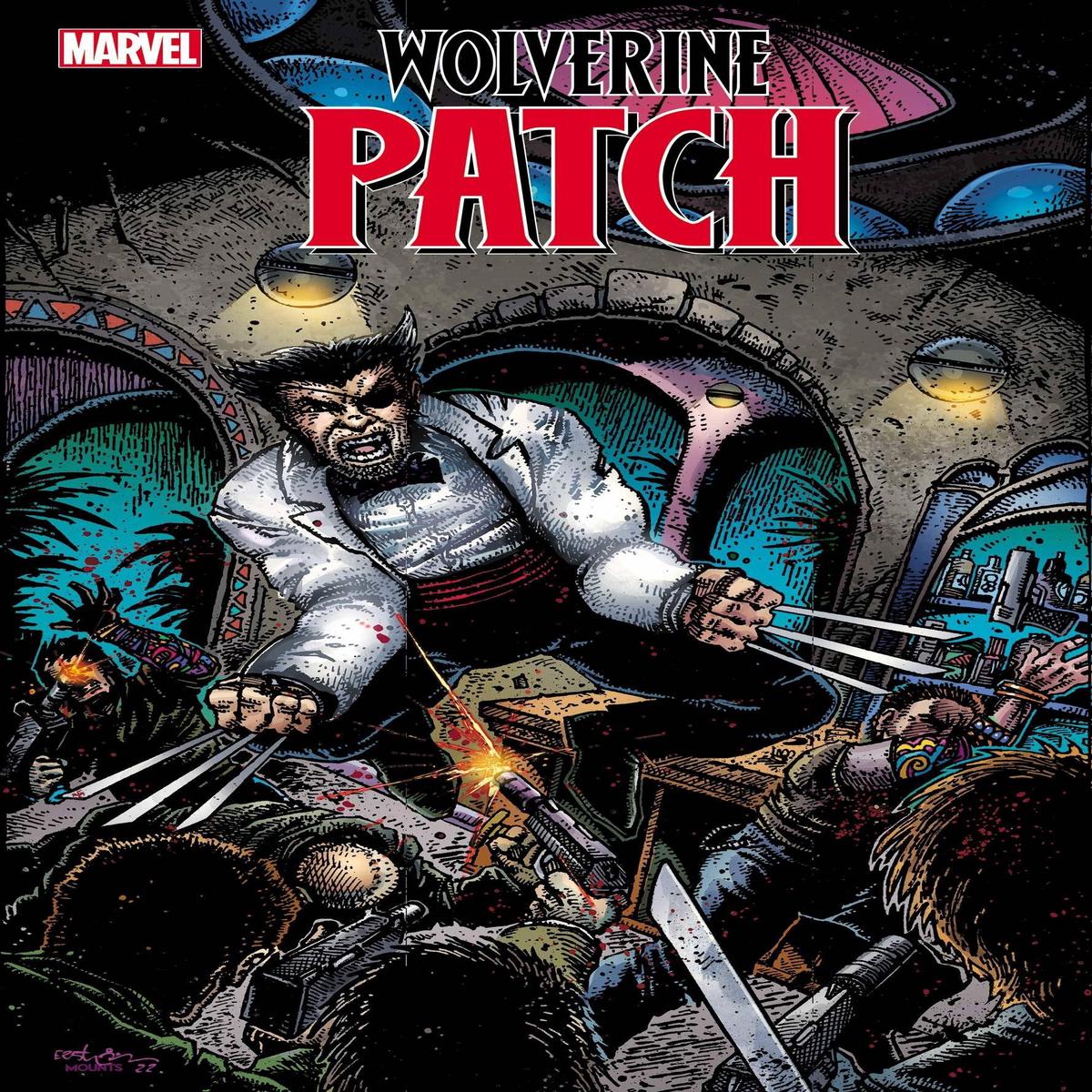 WOLVERINE PATCH #3 EASTMAN VAR