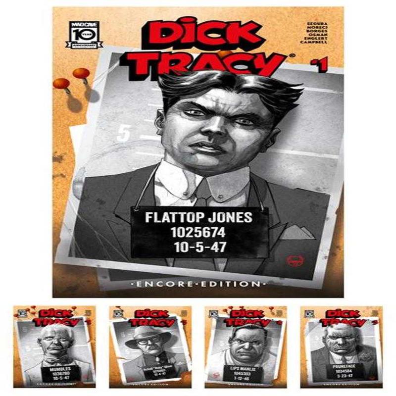 Dick Tracy #1-5Dave Johnson Encore Edition Set