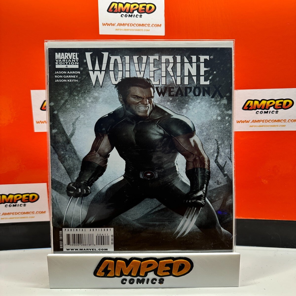 Wolverine: Weapon X #4 Marvel 2009 VARIANT