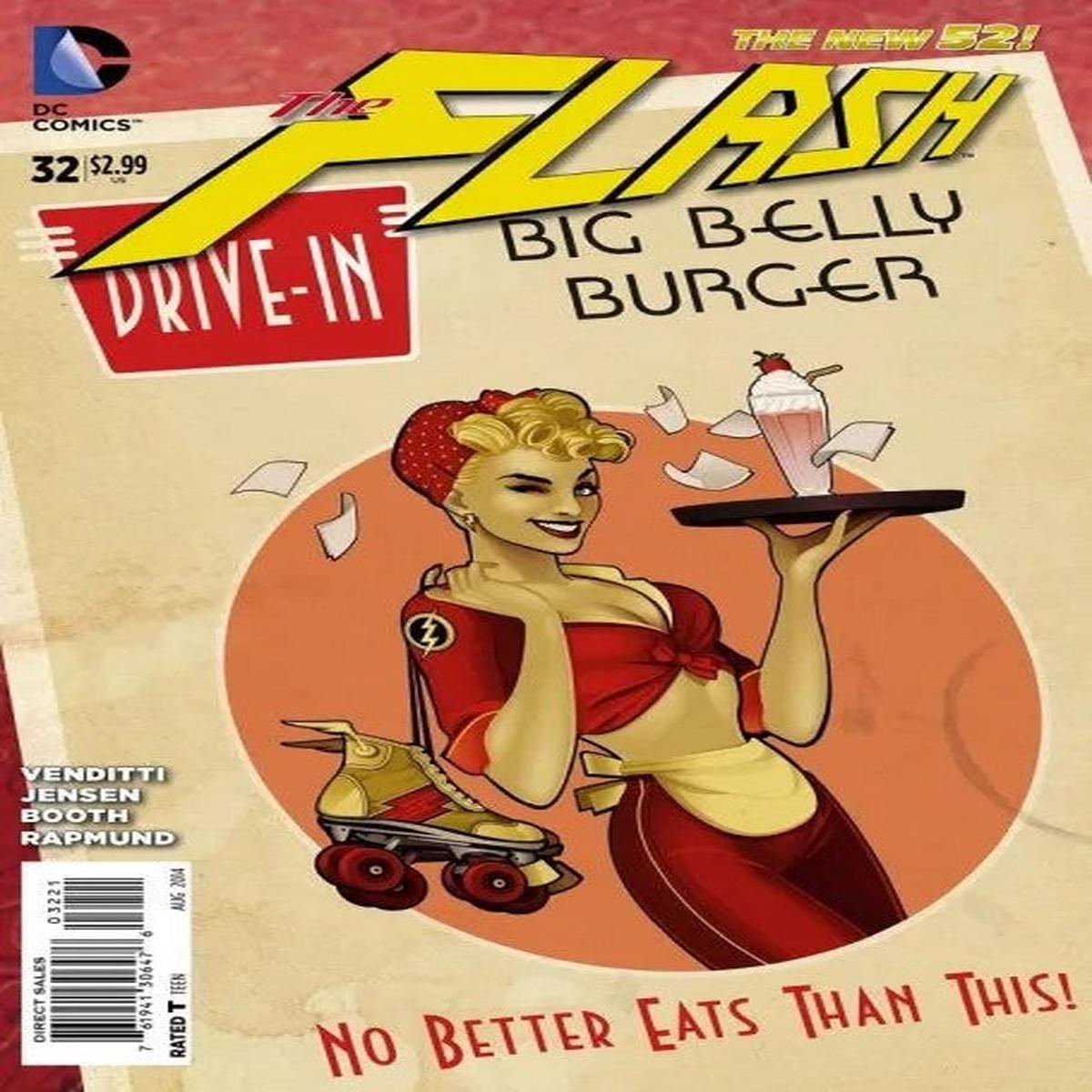 Flash #32 Bombshells Variant Edition Vol 4 (2014) DC comics