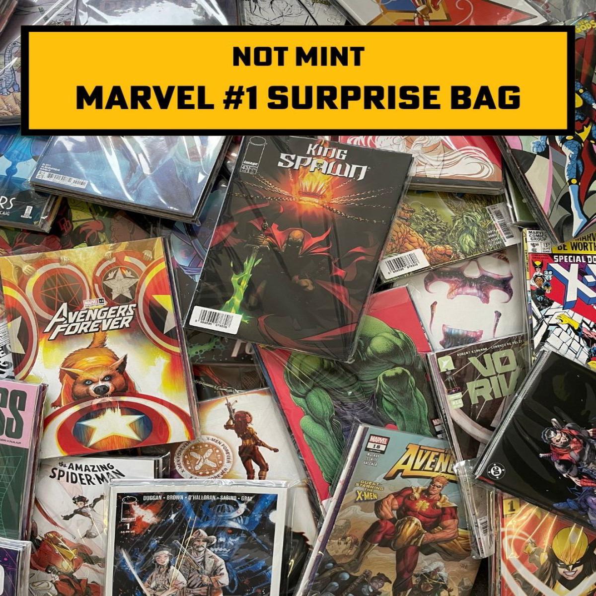 10 Single Issues - Marvel #1 Surprise Bag (Not Mint)