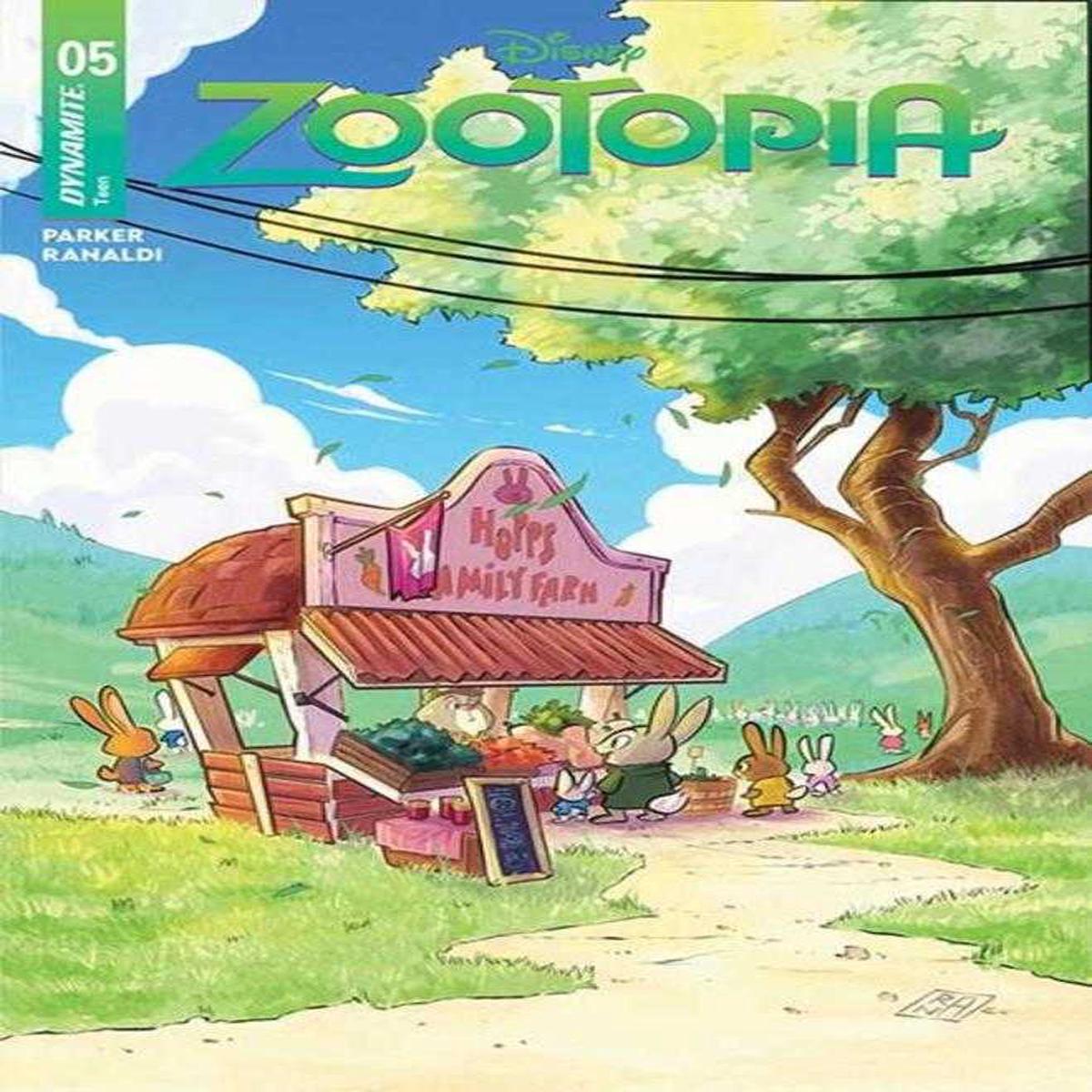 Zootopia #5 Cover B Alessandro Ranaldi Variant
