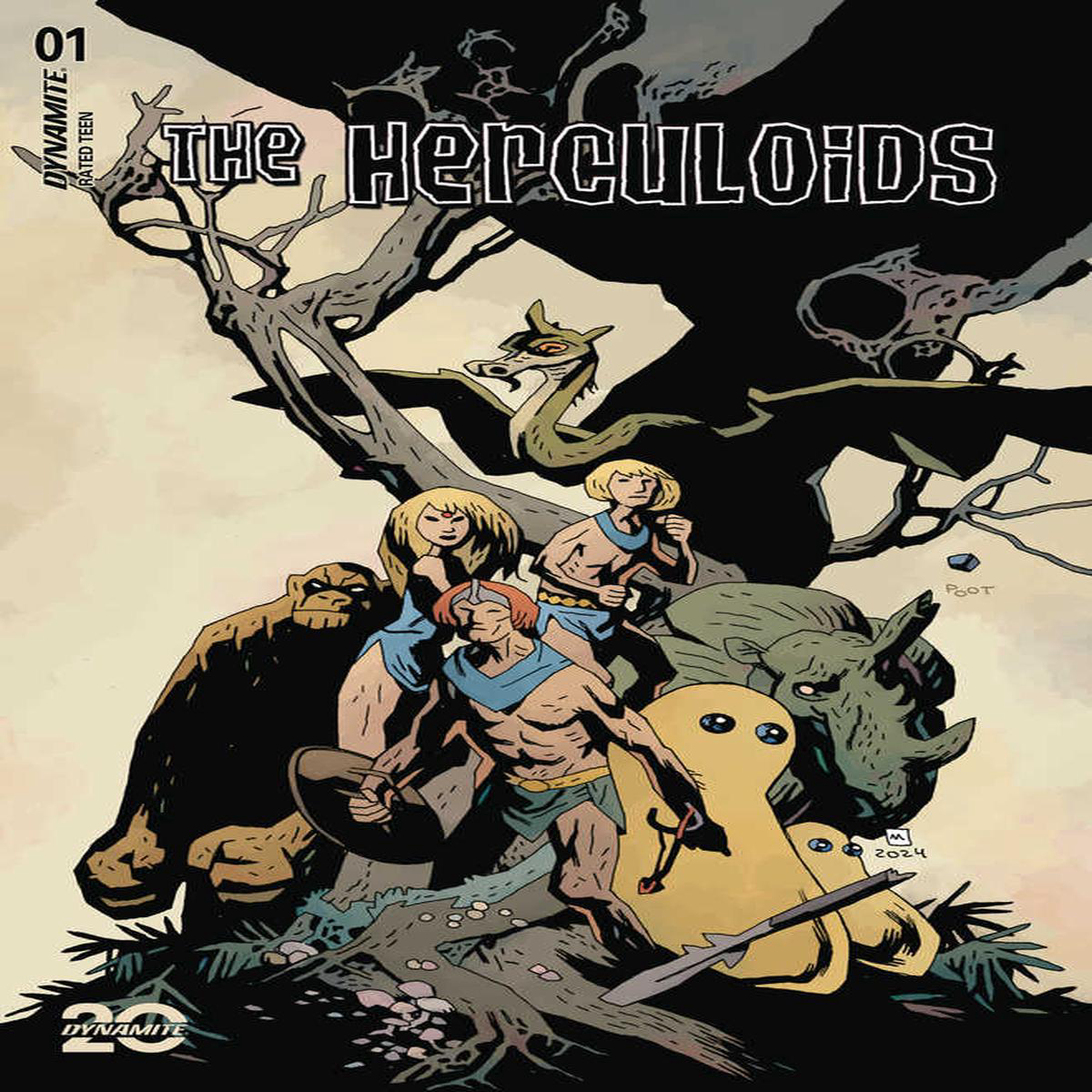 Herculoids 1 Cover E Mignola