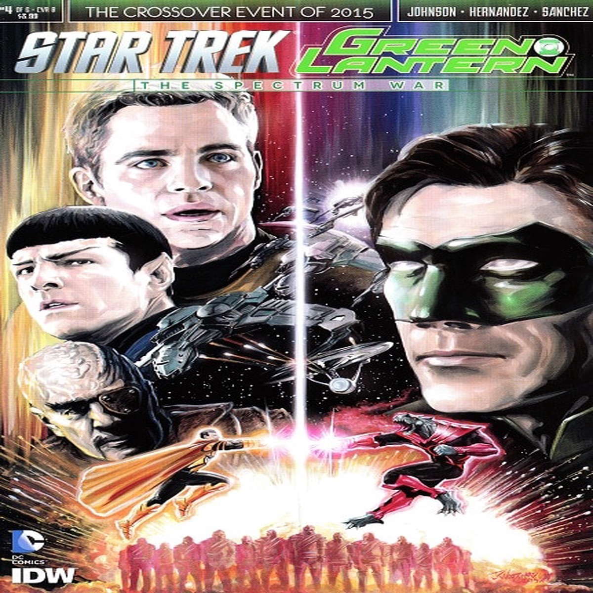 Star Trek / Green Lantern #4B