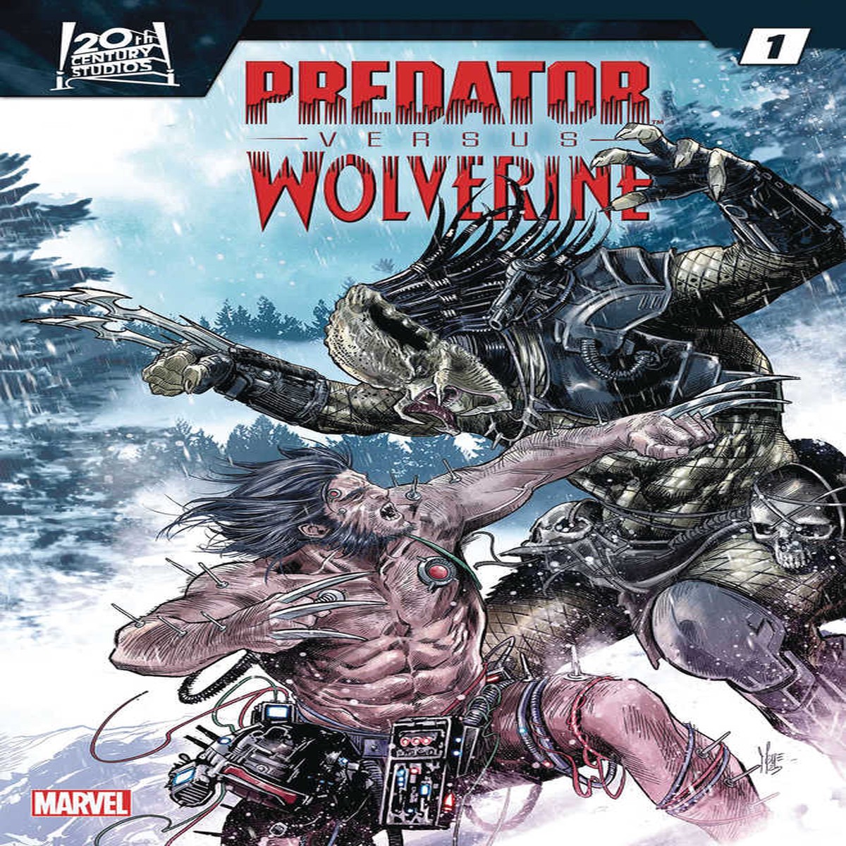 Predator vs Wolverine #1