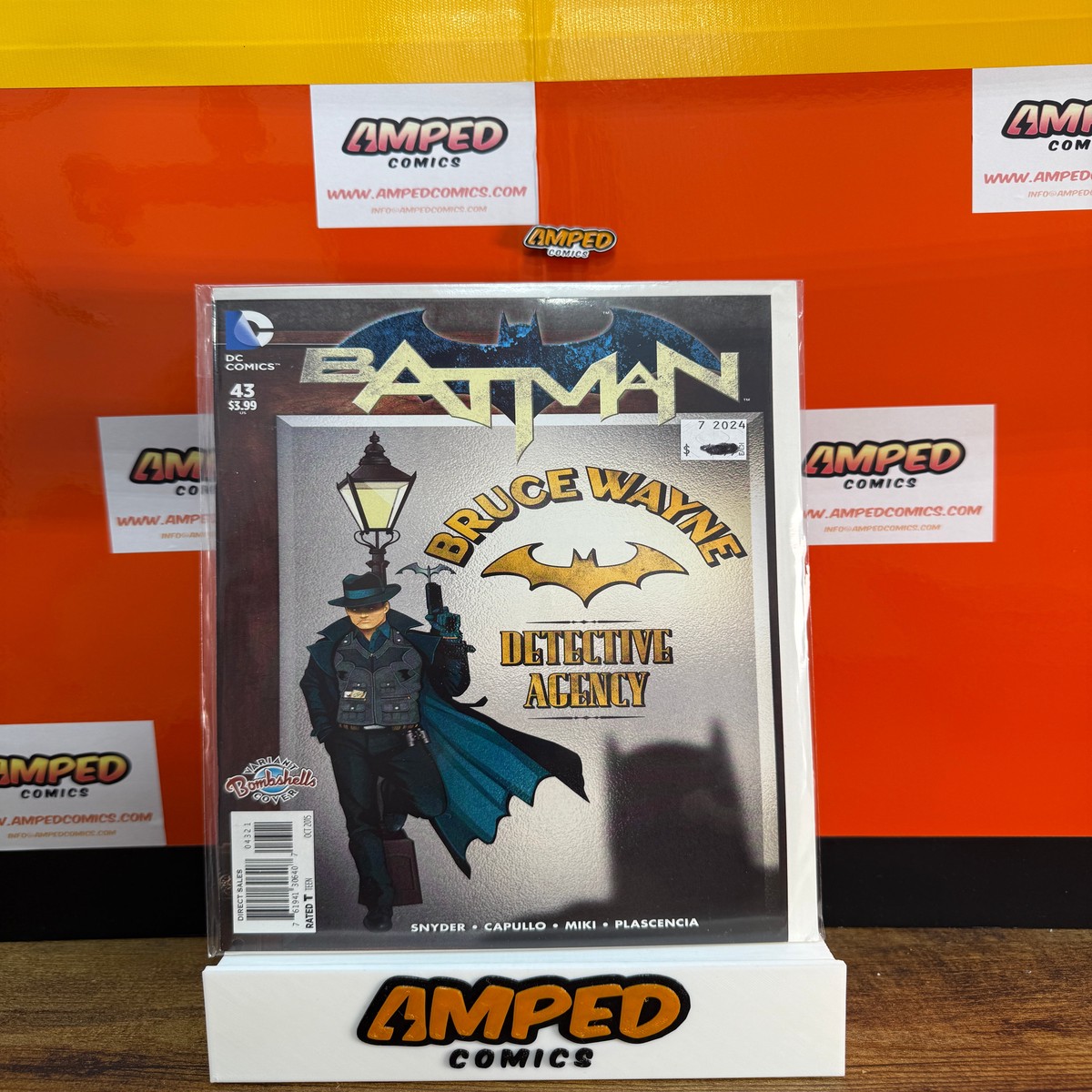 Batman 43 DC Comics Bombshells Variant Snyder Capullo 2015