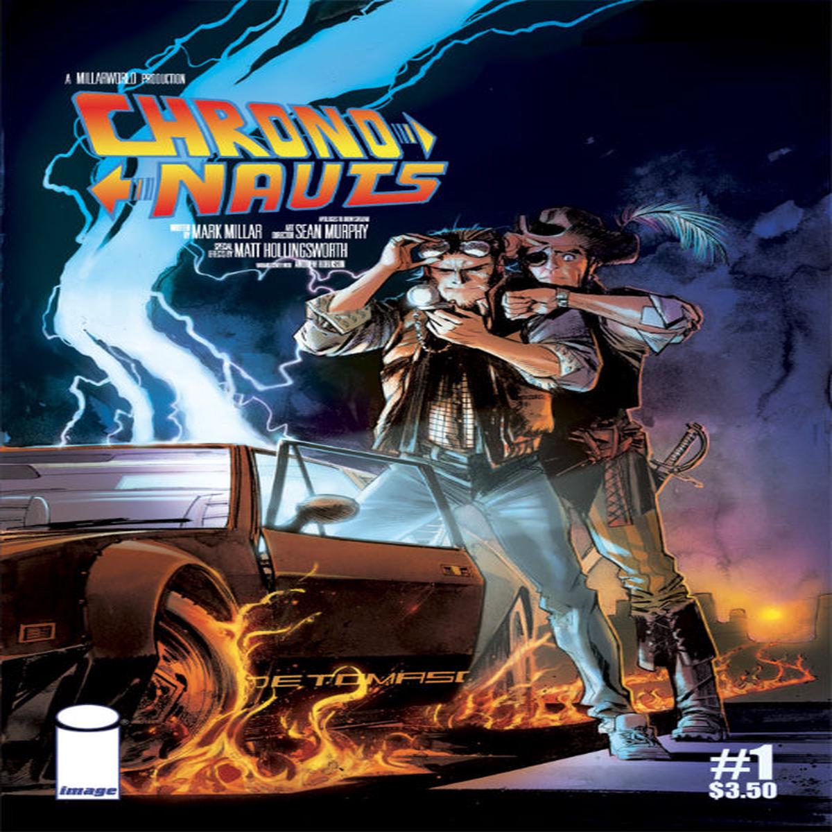 Chrononauts #1 2nd Printing Murphy
