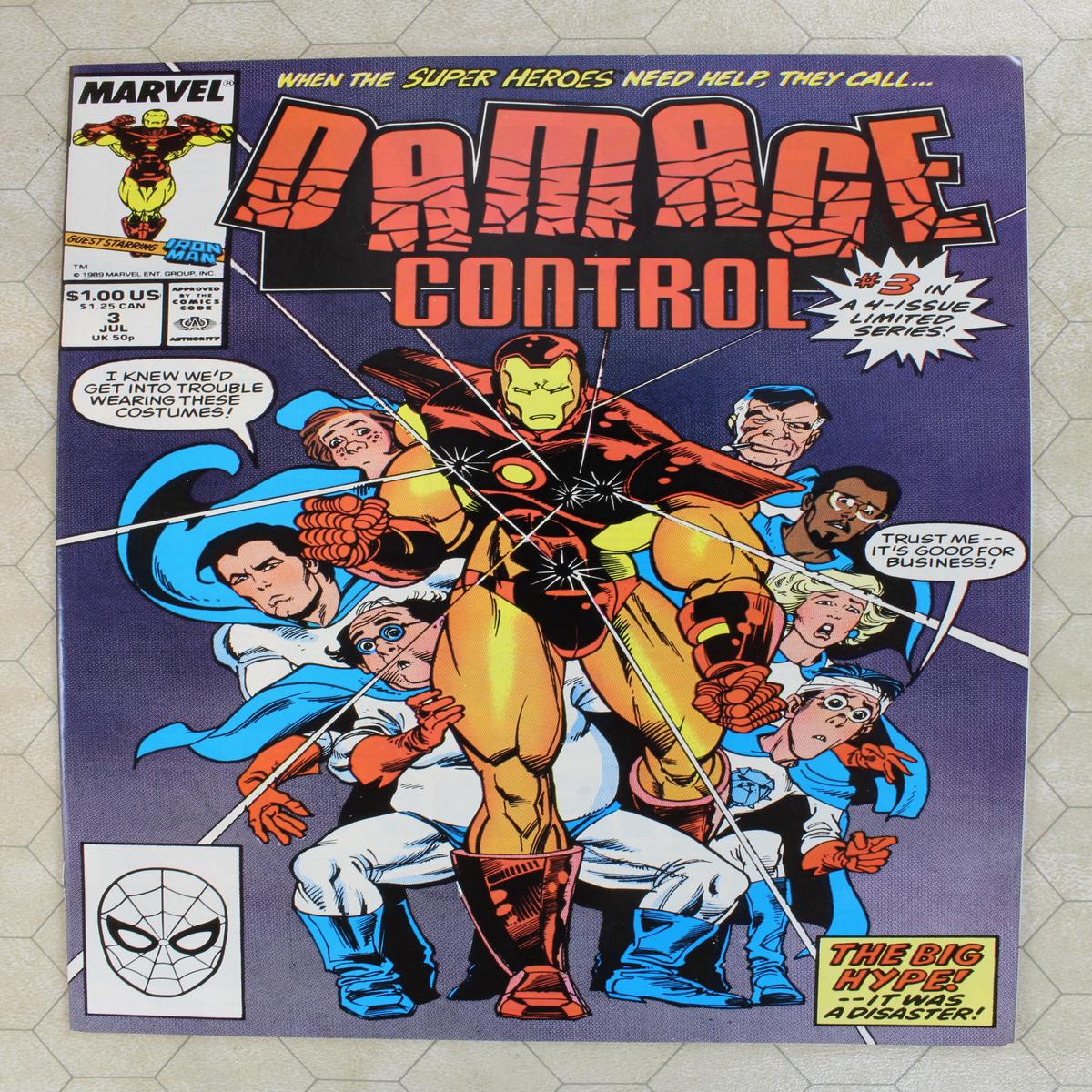 Damage Control #3 vol 1 (1989) Marvel comics
