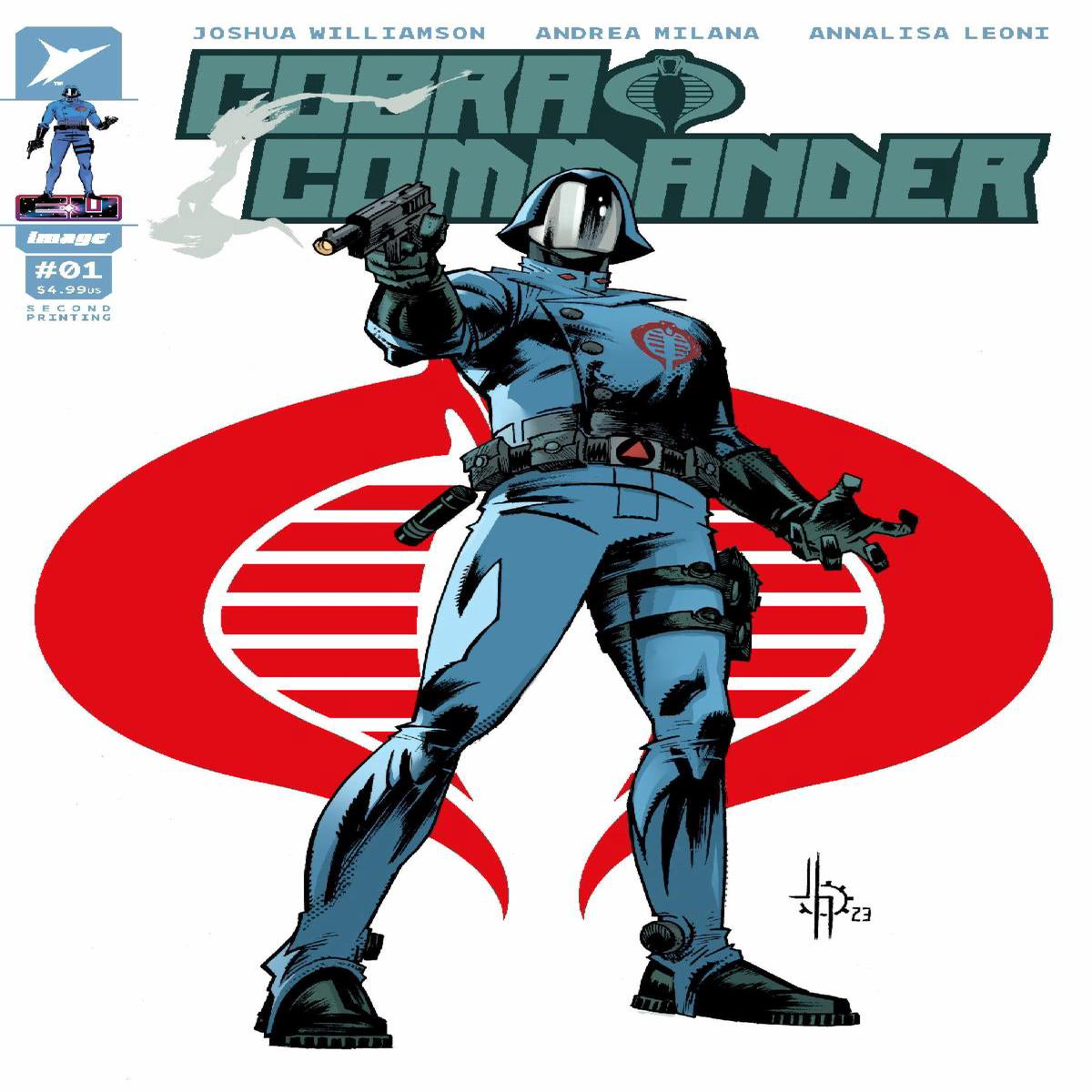 COBRA COMMANDER 1 2ND PRINT PRE-ORDER