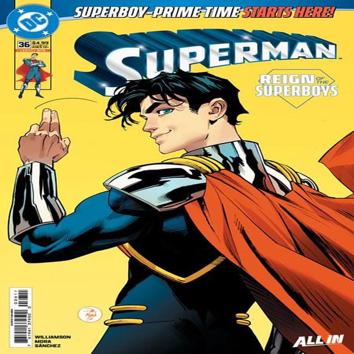 SUPERMAN 36 CVR A DAN MORA