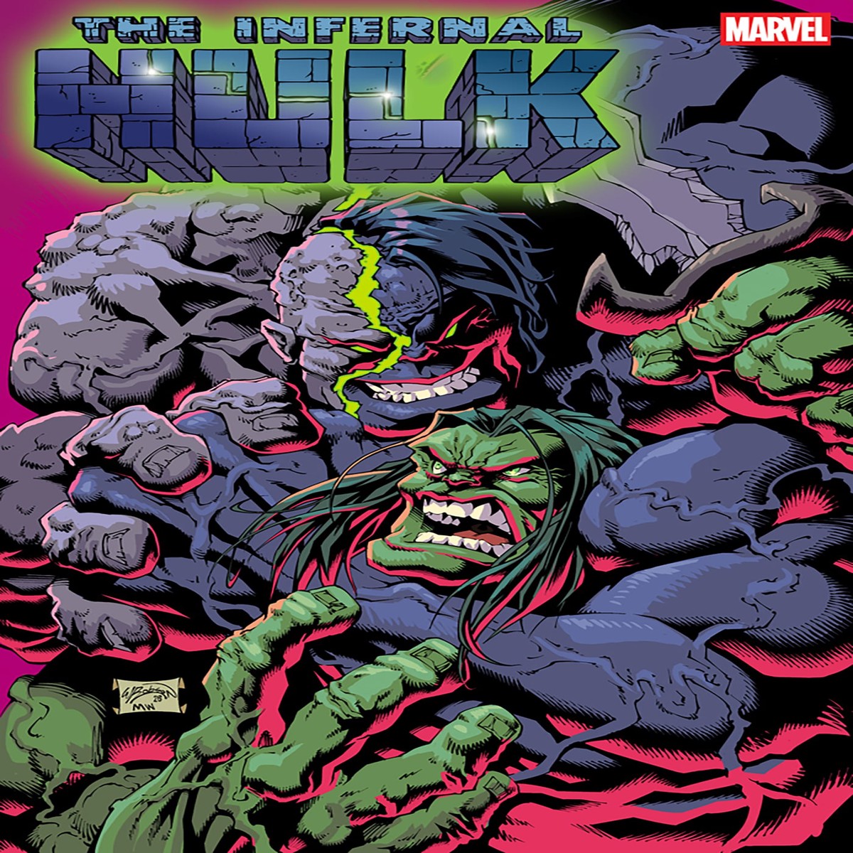 INFERNAL HULK 8 WILL ROBSON VARIANT