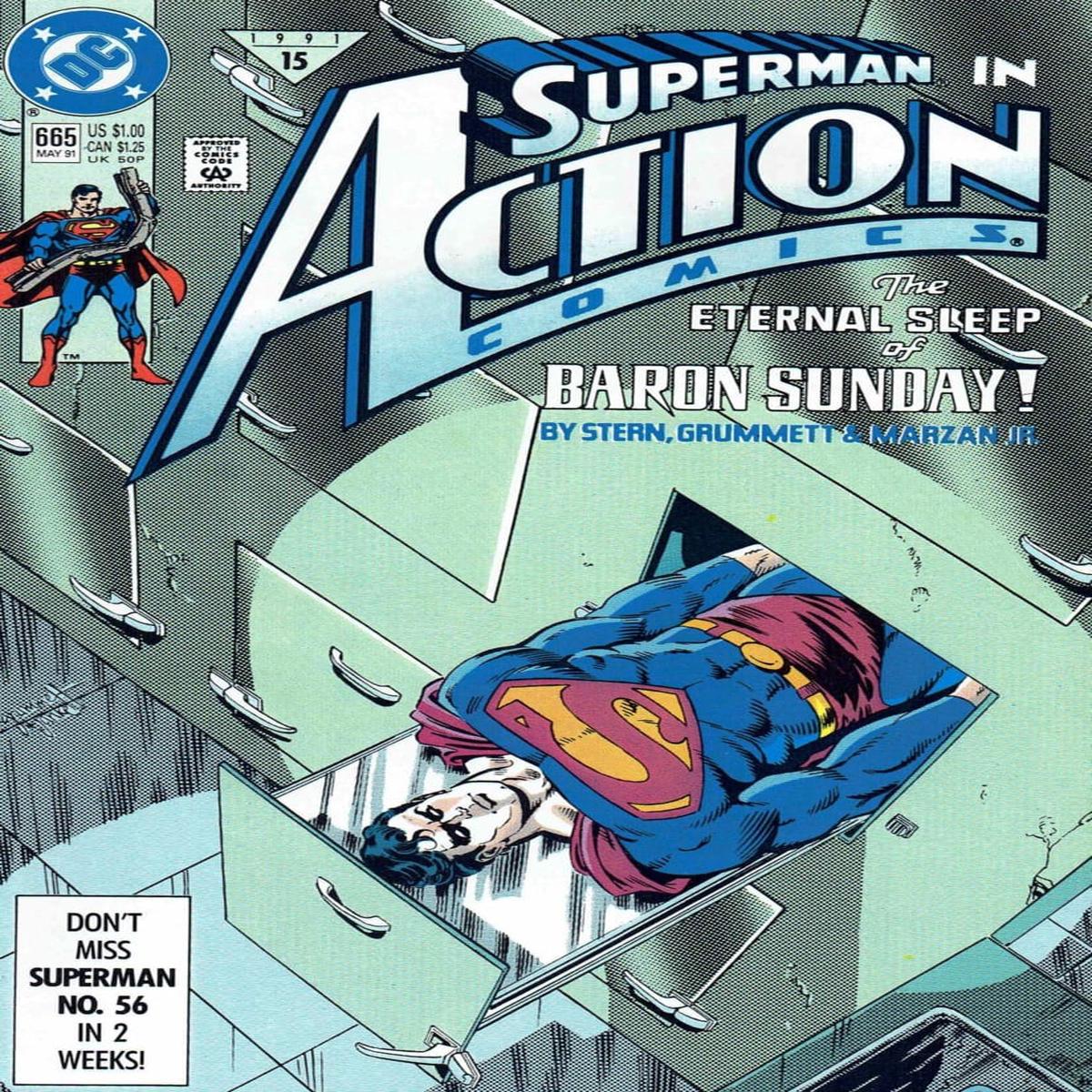 Action Comics #665 - Wake the Dead! (VF)
