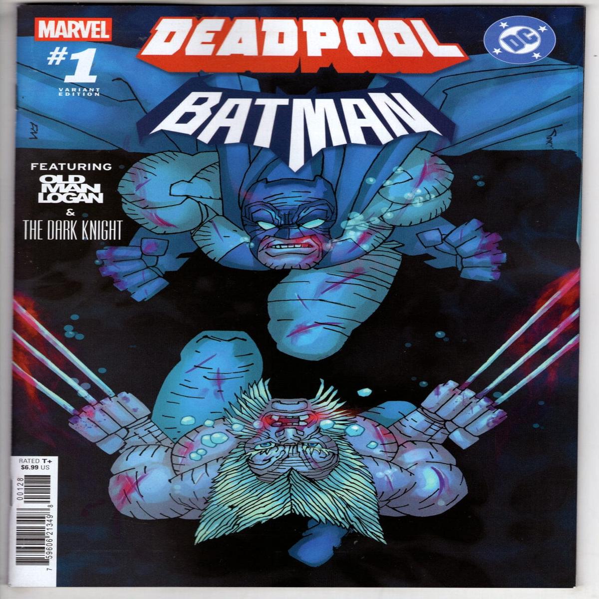 MARVEL/DC: DEADPOOL/BATMAN #1 FRANK MILLER VARIANT