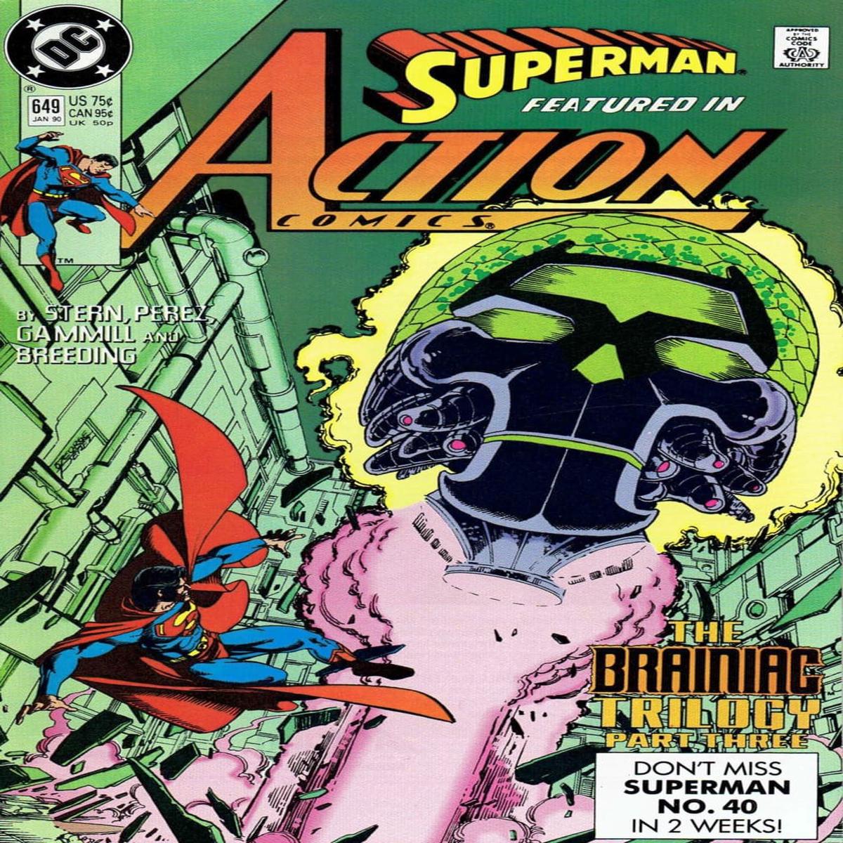 Action Comics #649 - Man and Machine (VF)