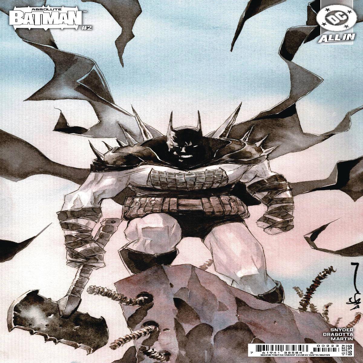 ABSOLUTE BATMAN #2 SECOND PRINT NGUYEN VARIANT