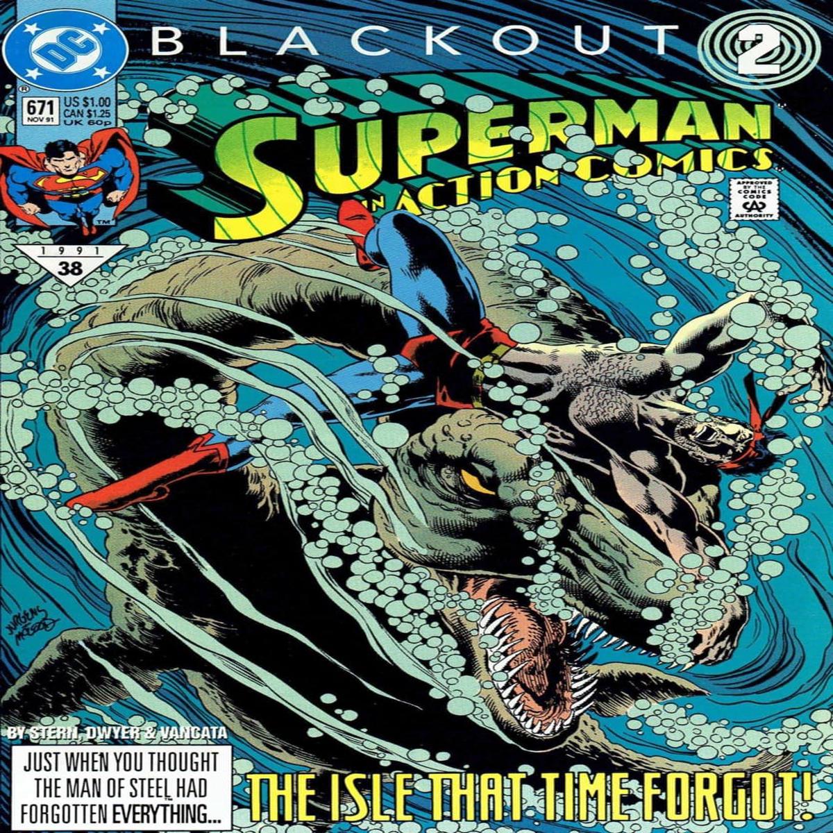 Action Comics #671 - Missing in Action (VF)
