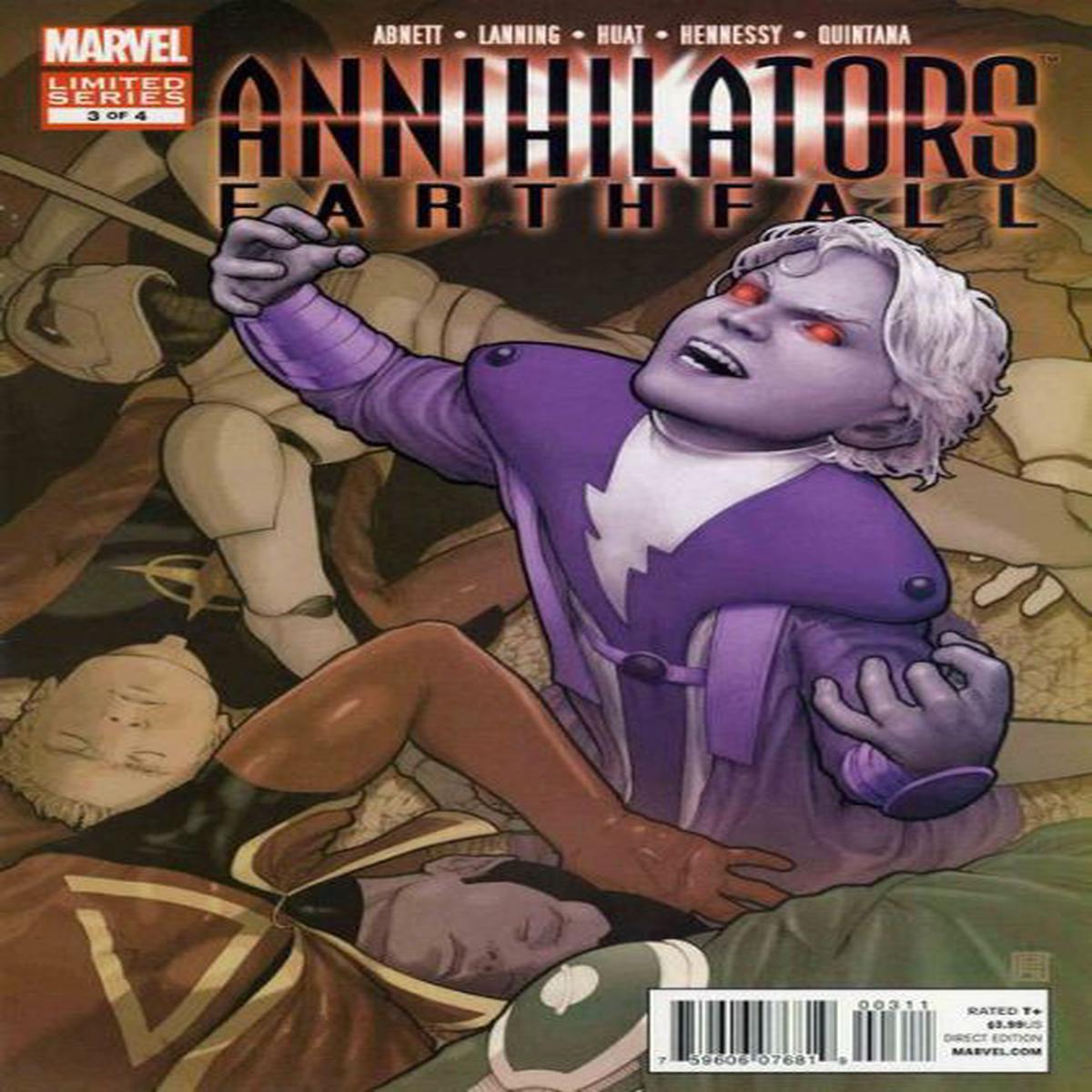 Annihilators Earthfall | Issue#3 | Year:2011 | Series: | Pub: Marvel Comics |
