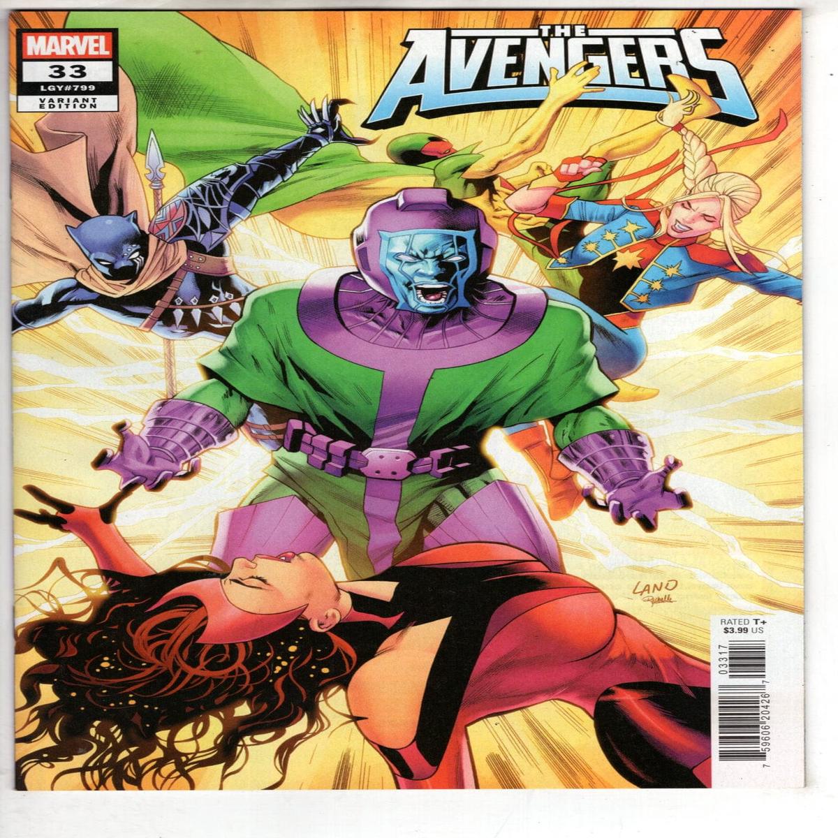 AVENGERS #33 GREG LAND VARIANT