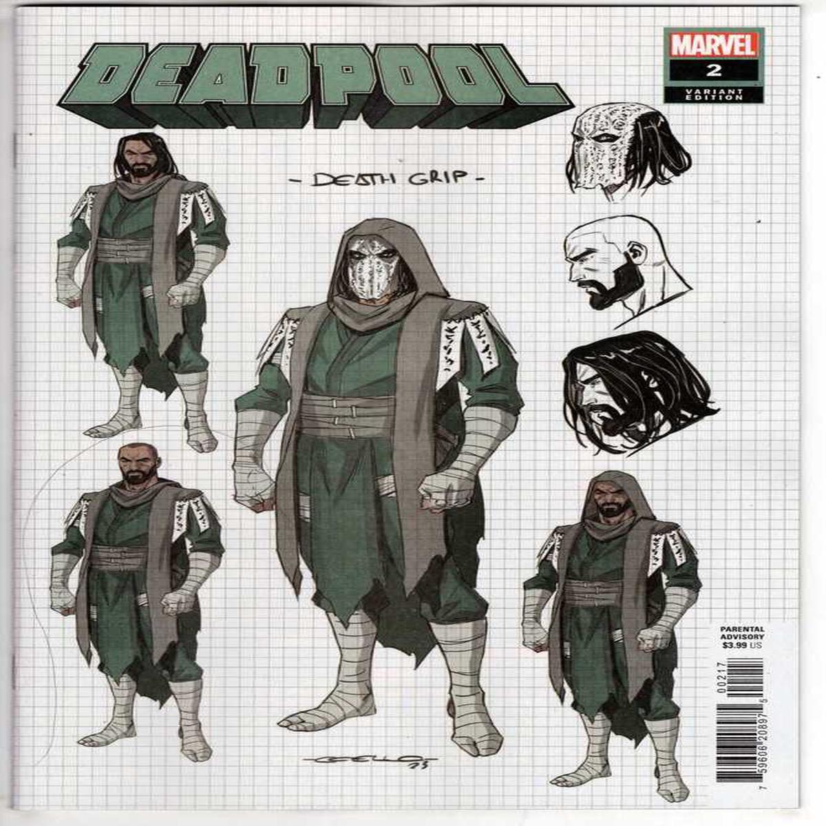 Deadpool #2 Iban Coello Design Variant