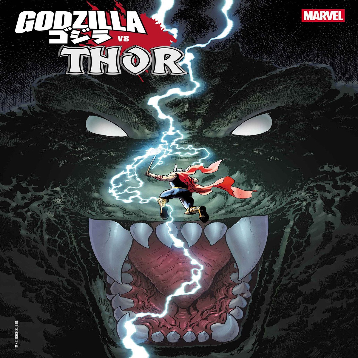 Godzilla vs Thor #1