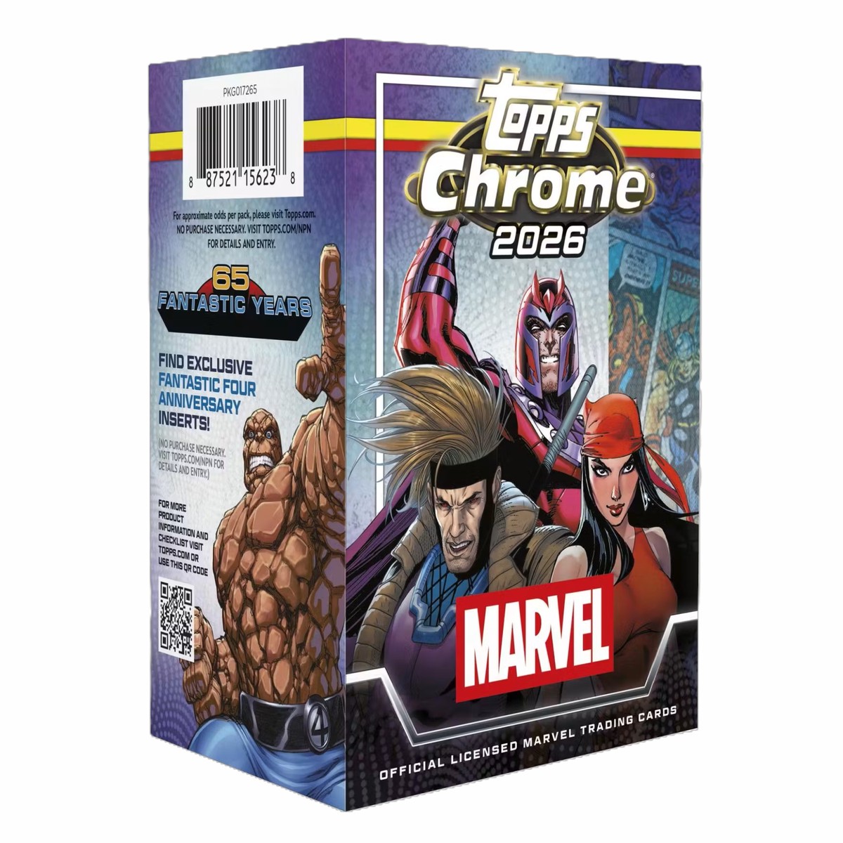 2026 Topps Chrome Marvel Comics Blaster Box **PRESALE**