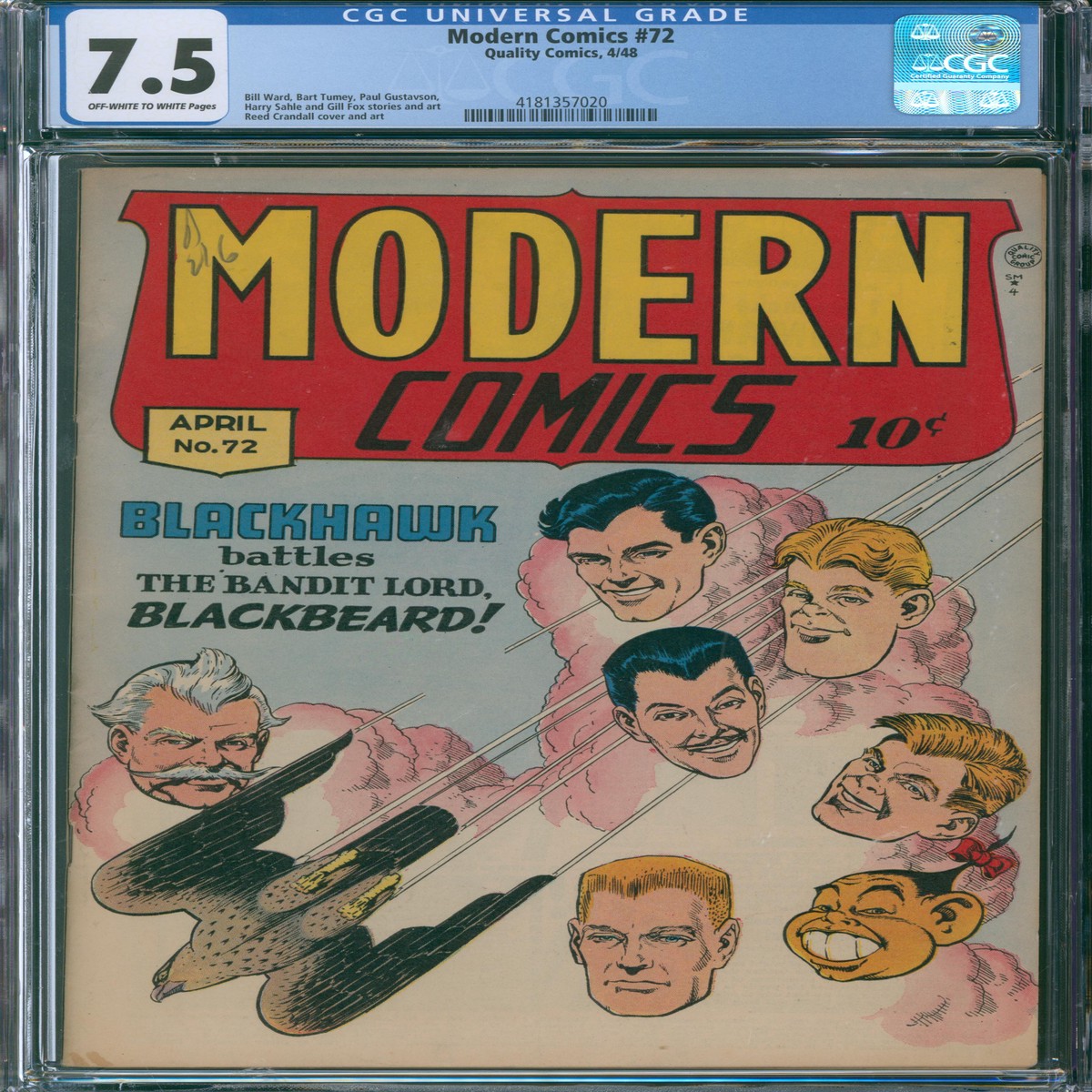 Modern Comics 72 CGC 75 - 1948