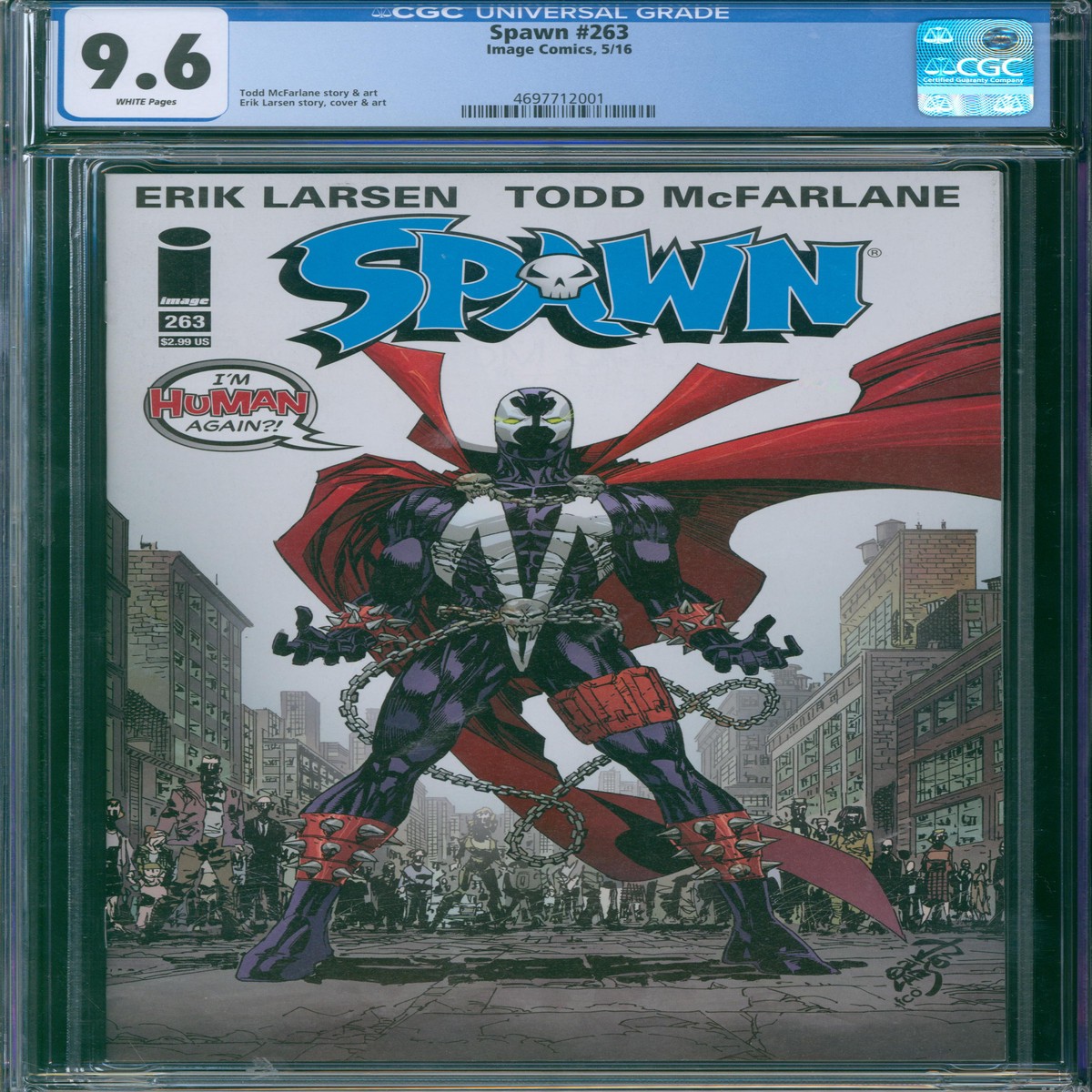 Spawn 263 CGC 96 2016