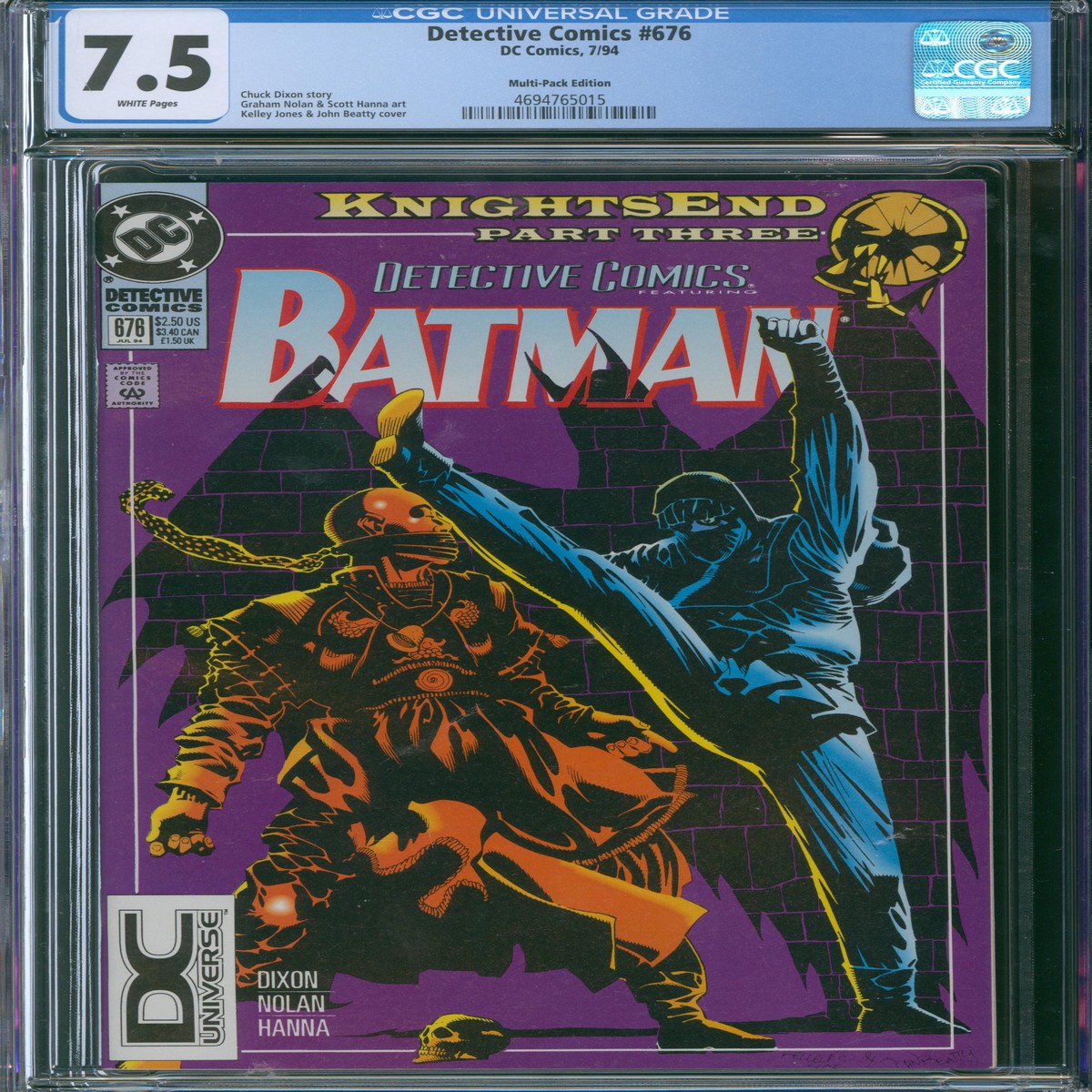Detective Comics 676 CGC 75 - Multi-Pack Edition