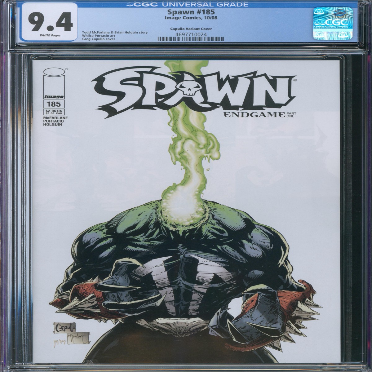 Spawn 185 CGC 94 - Capullo Variant Cover
