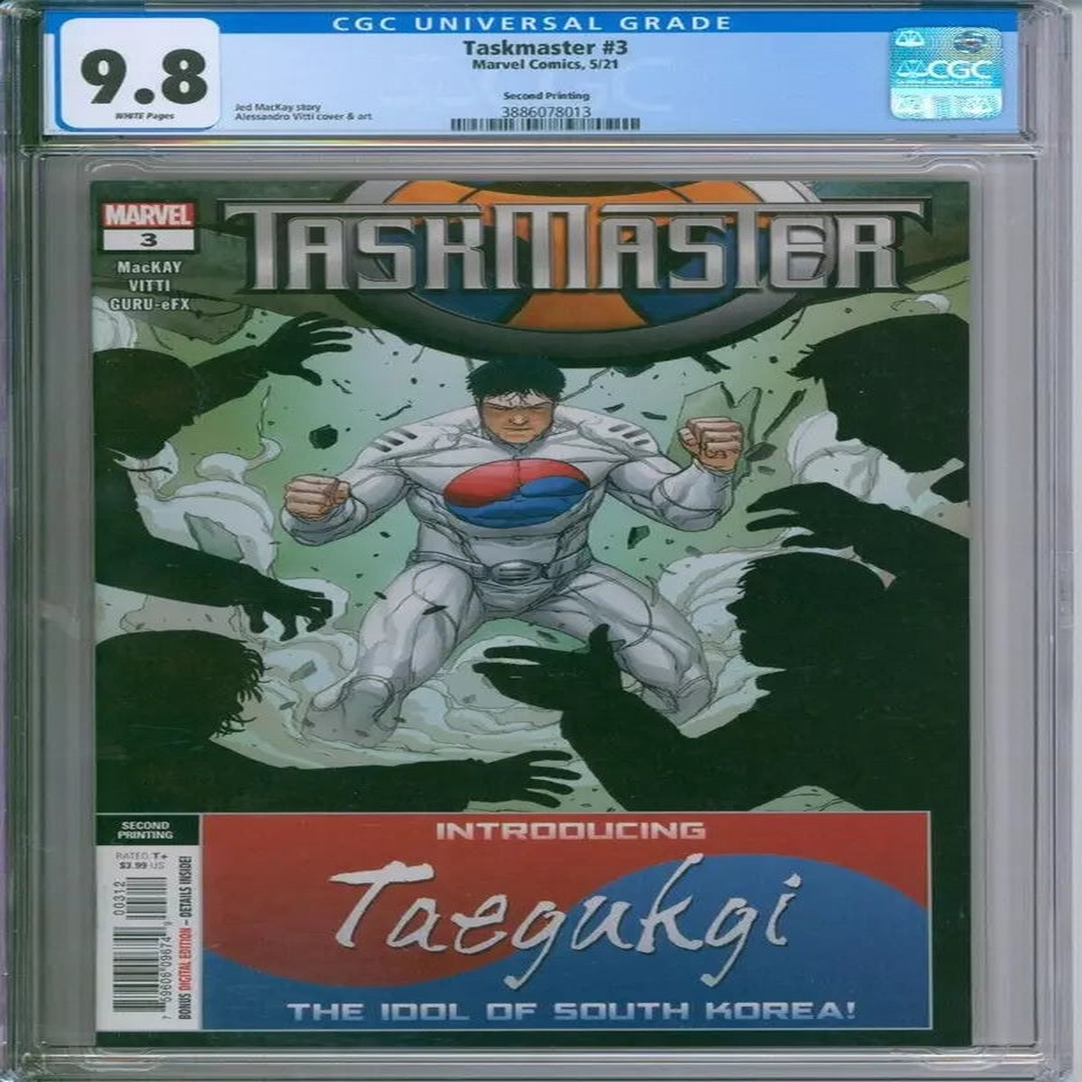 Taskmaster 3 CGC 98 Second Printing (1b)