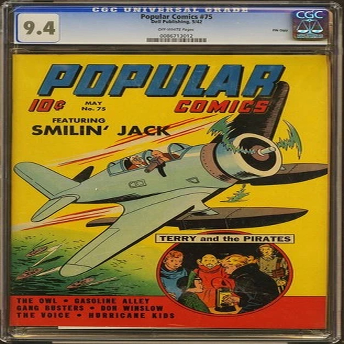 Dell - POPULAR COMICS #75 - Grade 9.4 - Comic Book