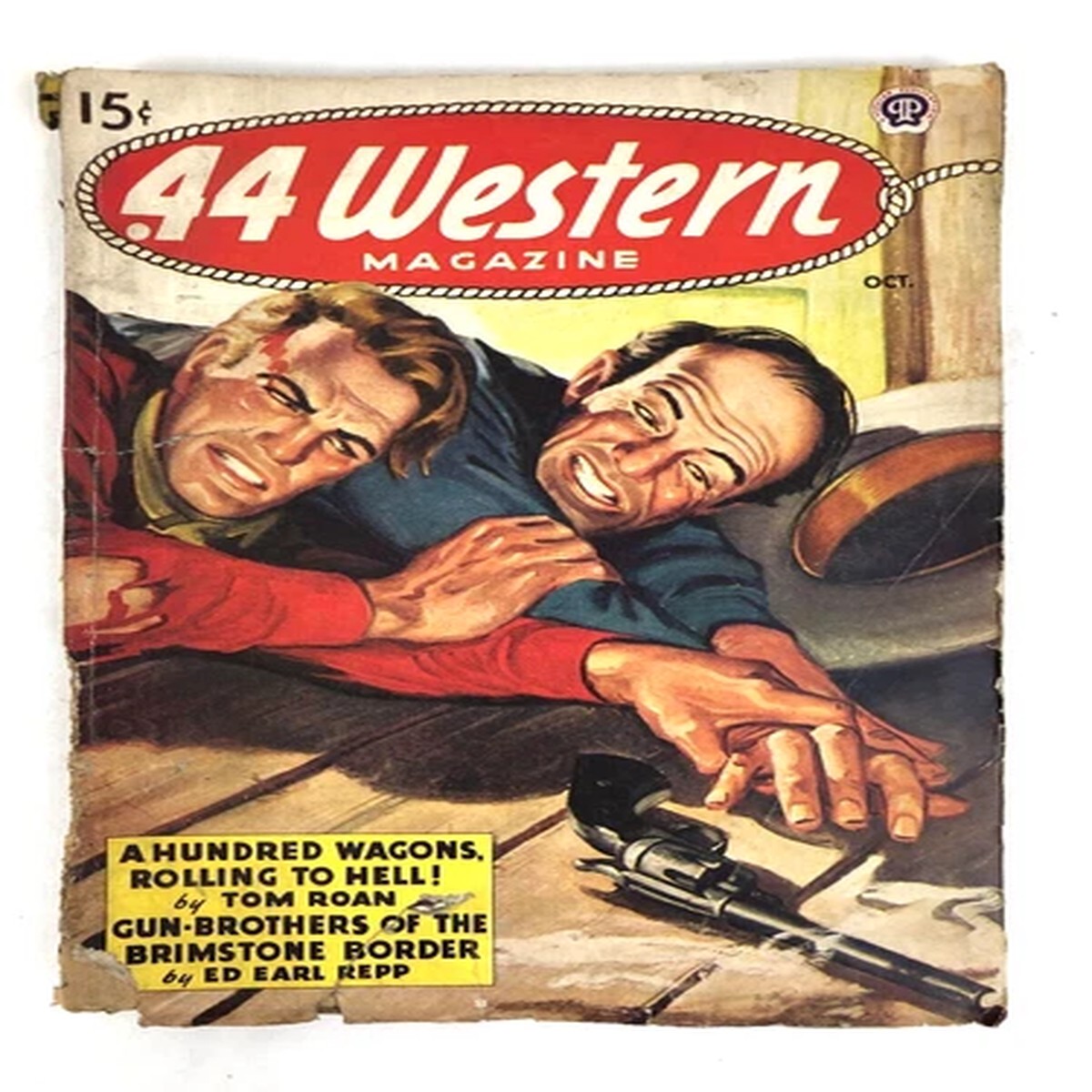 .44 Western Magazine, 1946, October Vol 15 #4, Pulp Fiction
