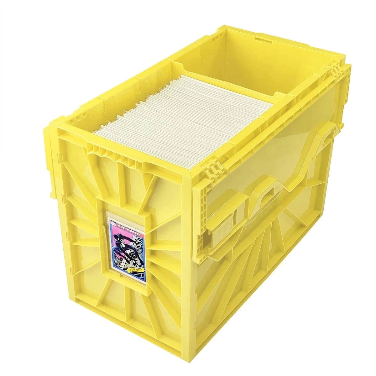 BCW Short Comic Book Bin - Yellow