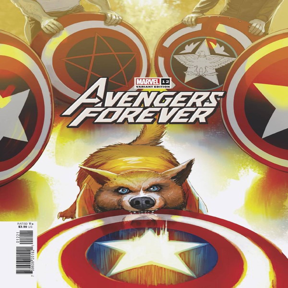 Avengers Forever #12 (Hans Variant)