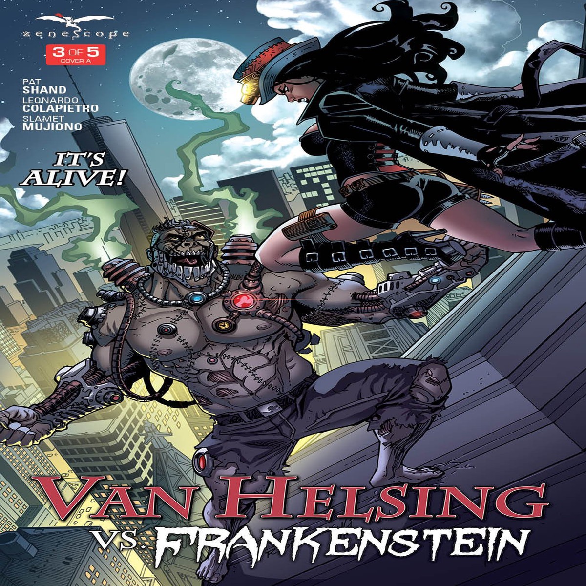 Van Helsing vs Frankenstein 3