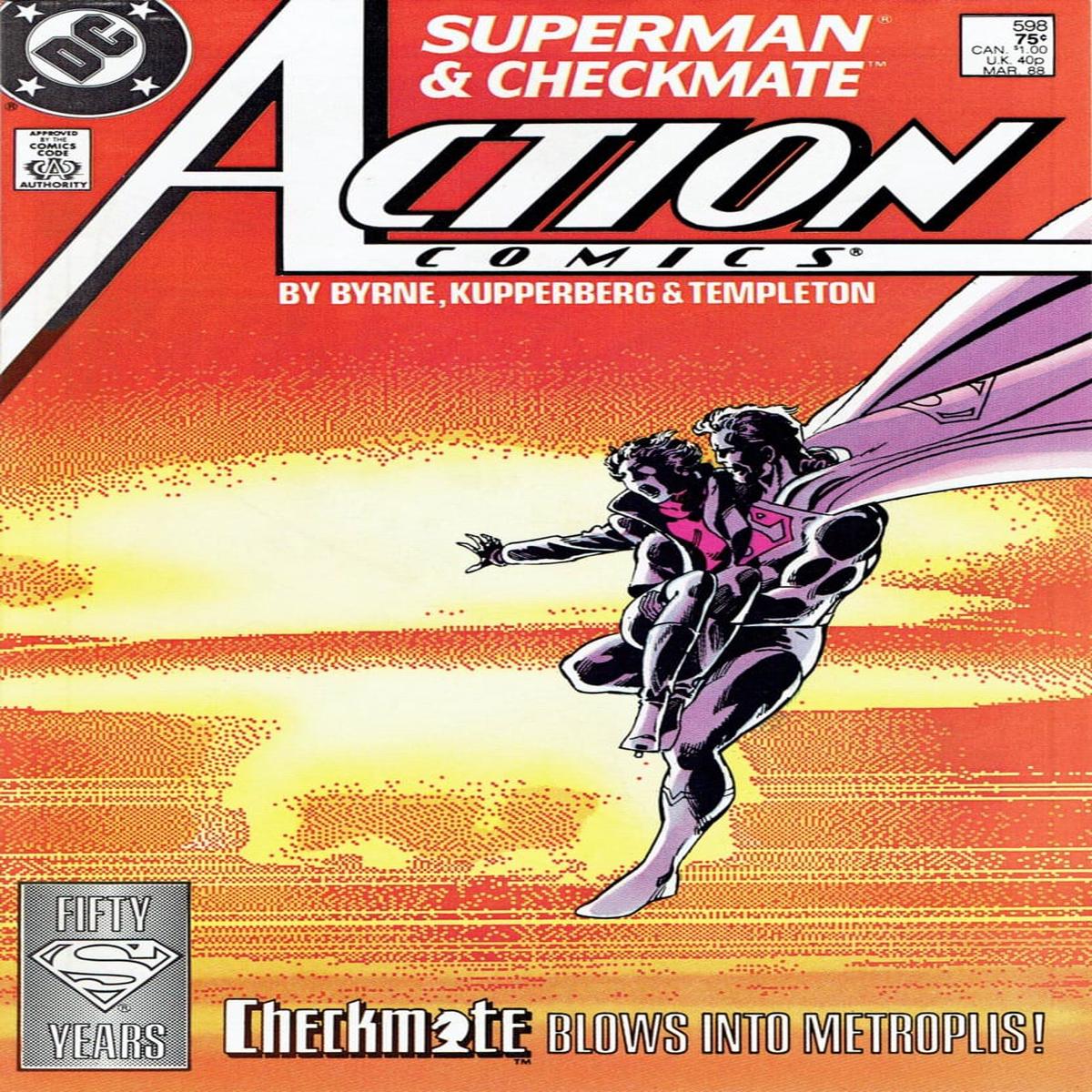 Action Comics #598 - Checkmate! (VF)