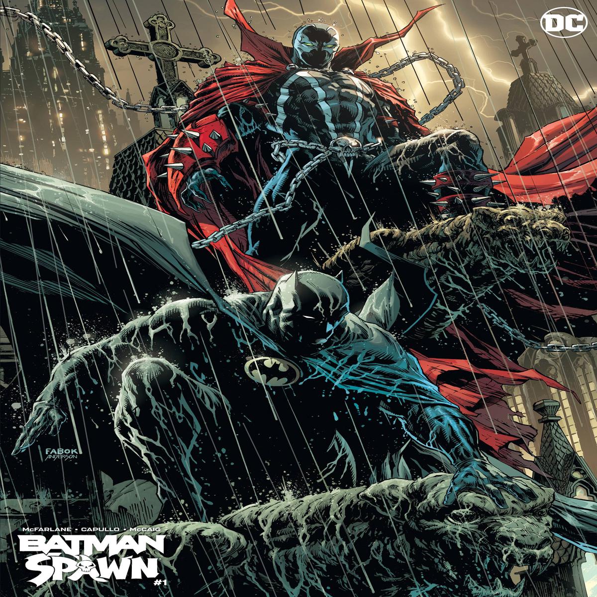 BATMAN SPAWN #1 FABOK COVER H