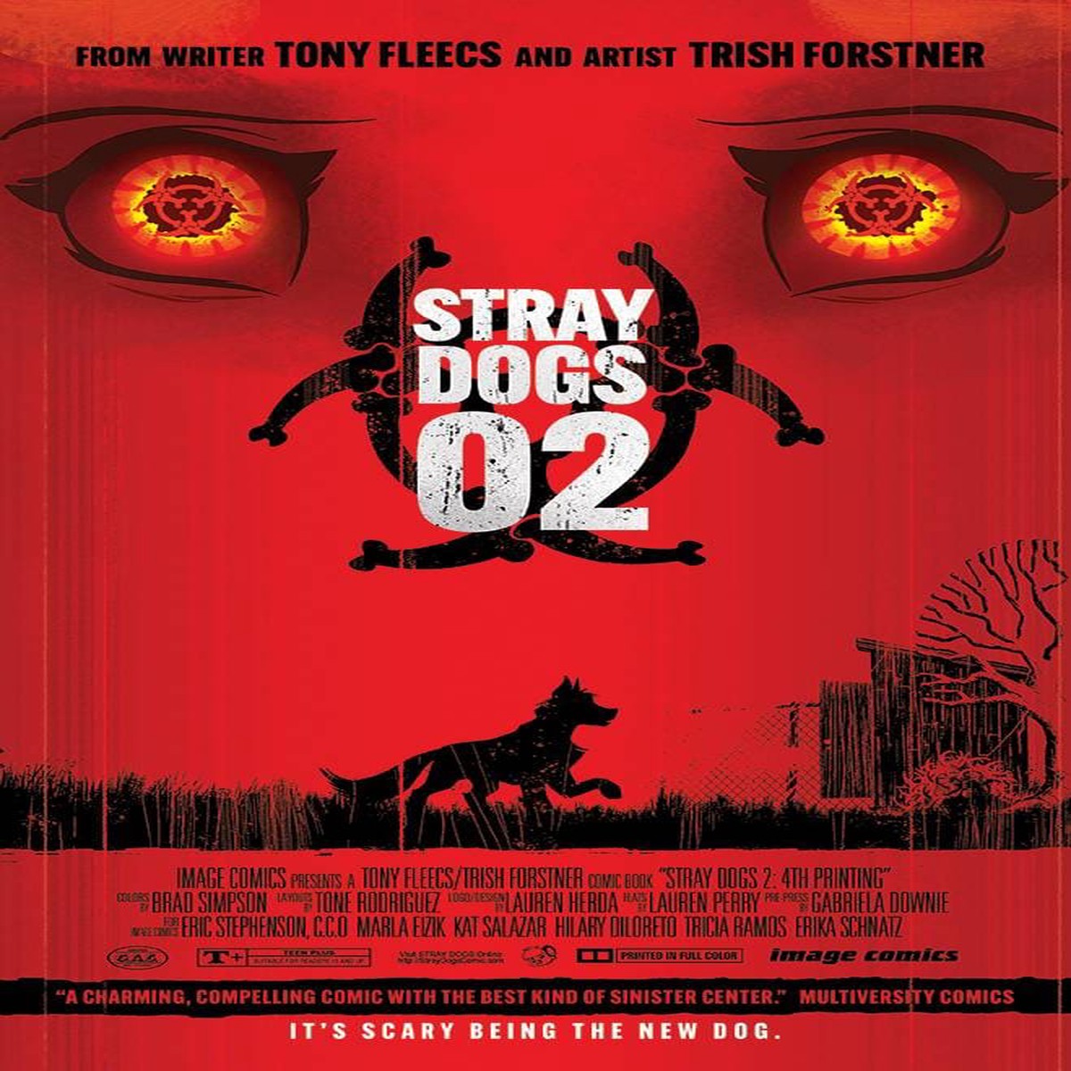 Stray Dogs #2 4th Printing Variant